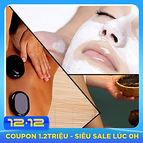 Combo 2: Xông Hơi, Ngâm Chân + Chăm Sóc Da Mặt + Massage Body Đá Nóng + Dưỡng Sáng Mịn Da 150 Phút Tại Paradise Beauty & Spa