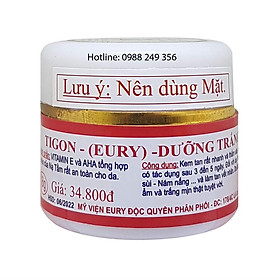 KEM DƯỠNG TRẮNG DA TIGON 18G