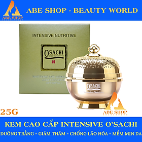 KEM O'SACHI INTENSIVE NUTRITIVE - SIÊU KEM DƯỠNG - LÀM TRẮNG - NGỪA LÃO HÓA - PHỤC HỒI DA 25g