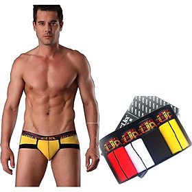 Combo 4 quần lót nam sexy dạng tam giác thiết kế mới cực ngầu chất cotton lạnh cực mát - L
