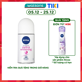 Lăn Ngăn Mùi Nữ Trắng Mịn Mờ Vết Thâm Nivea 50ml