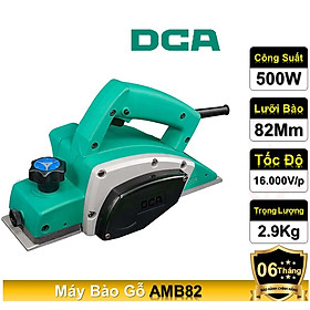 Mua Máy bào điện AMB82  công suất 500W  tốc độ không tải 16000 vòng/phút