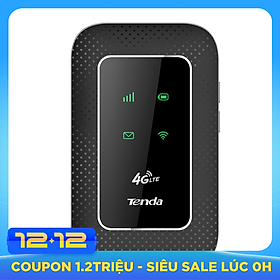 Bộ Phát Wifi Di Động 4G LTE 150Mbps Tenda 4G180 - Hàng Chính Hãng