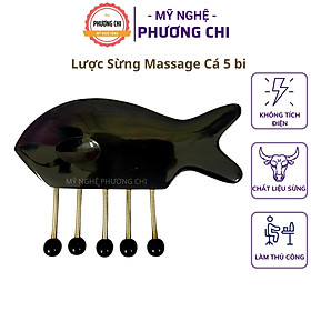 Dụng cụ Massage hình cá sừng 5 chân, Đánh gió giải cảm đả thông kinh lạc | Mỹ Nghệ Phương Chi