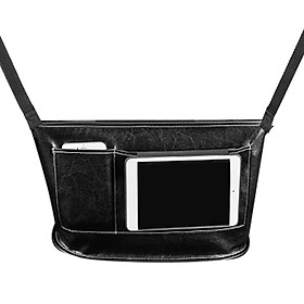 Car Net Pocket Handbag Holder Seat Back Organizer Large Capacity Bag for Purse Storage Phone Documents Pocket,Barrier of Backseat Pet Kids