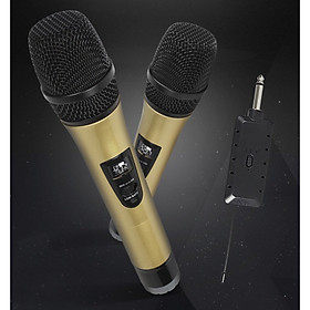 Mua Bộ 2 micro karaoke không dây KTV J.I.Y️ LCD 1284