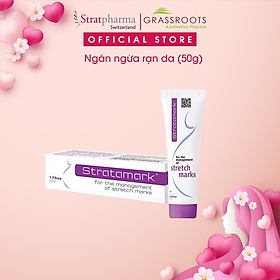 Stratamark 50g - Gel Silicone làm giảm và ngăn ngừa rạn da