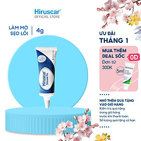 Hình ảnh Review Gel Hỗ Trợ Trị Sẹo Mổ, To, Lồi Và Phì Đại Hiruscar Silicone Pro 4G