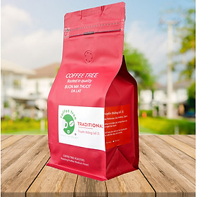 Hình ảnh Cà phê bột 100% nguyên chất truyền thống số 3 Coffee Tree 500gr thơm ngon, đậm đà, gu mạnh (Cà phê) 