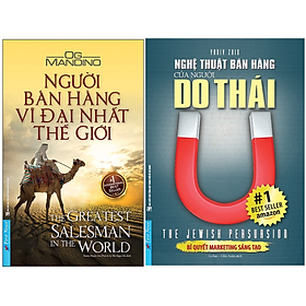 Combo 2Q: Người Bán Hàng Vĩ Đại Nhất Thế Giới + Nghệ Thuật Bán Hàng Của Người Do Thái (Top Sách Bán Chạy Nhất Mọi Thời Đại) 