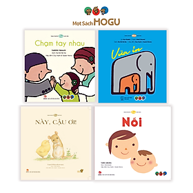 Hình ảnh Sách cho bé 0-3 tuổi - Bộ 4 cuốn em bé biết yêu thương (Truyện tranh Ehon Nhật Bản)