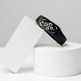 Mua Vòng đeo tay thông minh Xiaomi Mi Band 7 | Màu đen | Chống nước 5 ATM | 180 mAh - Hàng chính hãng