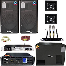 Bộ dàn sân khấu trong nhà ngoài trời KMF - 9800II BellPlus hàng chính hãng