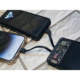 Mua Pin Sạc Dự Phòng 10000mAh LINRUI LR015 Tích Hợp Cáp Sạc  Hỗ Trợ Sạc Nhanh - Hàng Chính Hãng