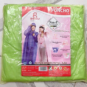 Áo mưa dây kéo trong màu Rando( sỉ ib)