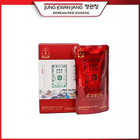 Nước Hồng Sâm Hàn Quốc Tinh Khiết Hảo Hạng KGC Jung Kwan Jang PURE EXTRACT (90ml x 5 gói)