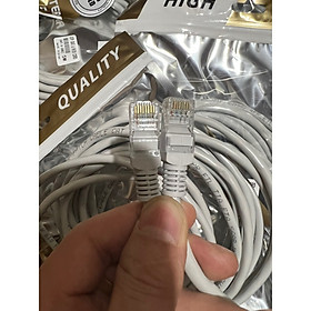 Dây cáp mạng LAN bấm sẵn 2 đầu Cat6 UTP Dây Mạng Bấm Sẵn Đúc Sẵn Chuẩn 2 Đầu Hỗ Trợ Tốc Độ (màu ngẫu nhiên) Nẹp Dây Điện - Hàng chính hãng