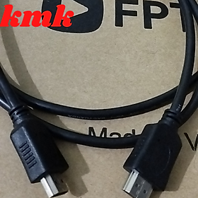 Mua Cáp HDMI hỗ trợ  3D | HD @ 1080p | QHD 2K @ 1440p | UHD 4K @2160P Độ làm tươi 60Hz Dài 1m