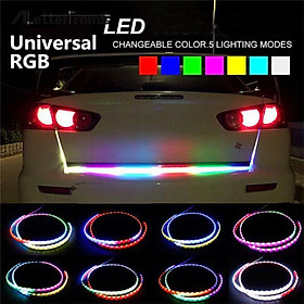 Dây LED 12V uốn dẻo dài 130 cm hiệu ứng biểu diễn tuyệt đẹp dùng trang trí xe hơi đẹp mắt