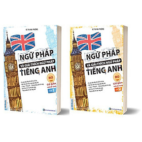 Sách - Combo Ngữ Pháp Và Giải Thích Ngữ Pháp Tiếng Anh Cơ Bản Và Nâng Cao 80/20 (Tập 1 + Tập 2) - MC