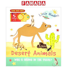 Little Wonders: Desert Animals - 5 Puzzles