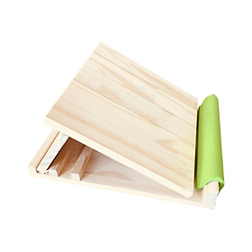 Wooden Slant Board Fitness Pedal Foot Incline Board for Ankle Exercise Training Equipment