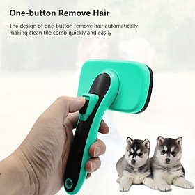 Lược chải gỡ rối làm sạch lông nhẹ nhàng cho chó vật nuôi