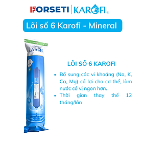 Lõi Lọc RO KAROFI Số 6 - Khoáng Đá Mineral