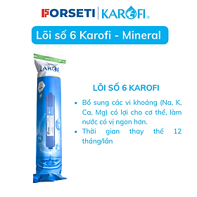 Mua Lõi Lọc RO KAROFI Số 6 - Khoáng Đá Mineral