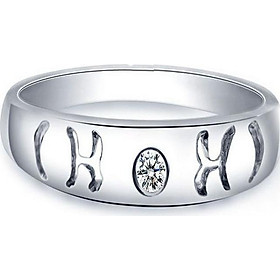 Nhẫn bạc nữ Hiểu Minh NU342