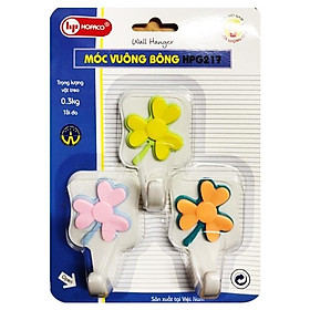 Mua Bộ 3 Móc Hình Vuông Bông Hofaco HPG217