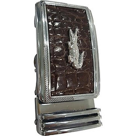Đầu khóa thắt lưng da cá sấu Ruby Luxury