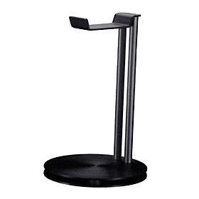 Aluminum Earphone Hanger Bracket Desk Display Stand Headset Holder  Black