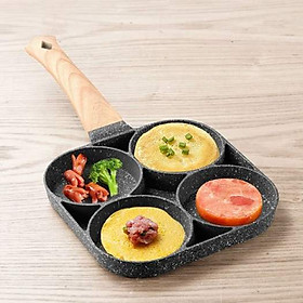 Mua Chảo Đá Chống Dính Chia 4 Ngăn Tiện Lợi Dùng Được Cho Bếp Từ
