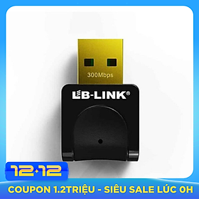 Bộ Thu Sóng Wifi LB-LINK BL-WN351 Tốc Độ 300Mbps - Hàng Nhập Khẩu
