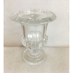 Mua Ly đựng Phật thủ thủy tinh loại to