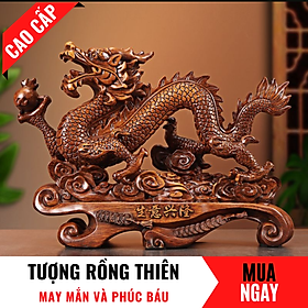 Mua Tượng Rồng Con Giáp May Mắn Trang Trí Phong Thủy Cao 15cm