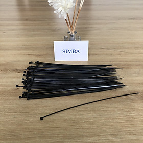 Mua Dây rút nhựa 4x200 đen   trắng 80 sợi/bịch