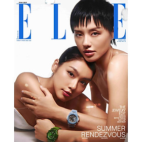 Hình ảnh Tạp chí Phái đẹp Elle tháng 7/2023 – Summer Rendezvous - bìa 3
