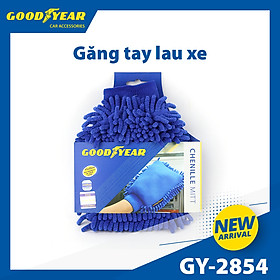 Găng Tay Chenille Sợi Nhỏ Mềm San Hô Tiện Dụng Rửa Xe Máy, Ô tô, Lau Dọn Nội Thất GOODYEAR GY-2854 - Nhập Khẩu Chính Hãng