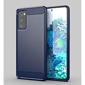 Ốp lưng chống sốc Vân Sợi Carbon cho Samsung Galaxy S20 FE
