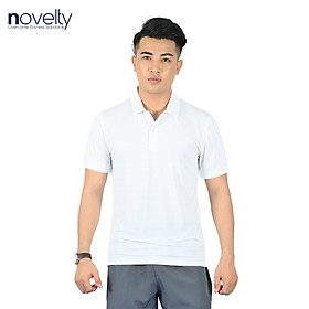 Hình ảnh Áo thun Polo nam Novelty 210055 màu trắng