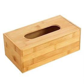 Mua Hộp đựng giấy ăn bằng gỗ tre trúc tự nhiên