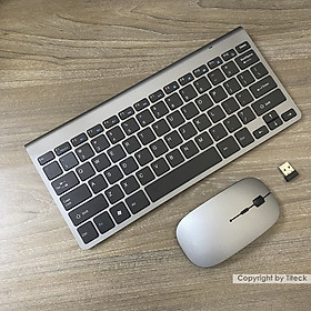 Bộ bàn phím và chuột không dây cao cấp dùng cho laptop, PC, SmartTV - Hàng nhập khẩu