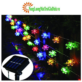 Mua Đèn trang trí ngoại cảnh sử dụng năng lượng mặt trời đa năng hình bông tuyết - TT04