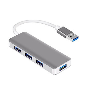 USB Hub Adapter 4-in-1 USB Splitter 4 USB 3.0 Ports High-Speed Data Transfer for MacBook, Mac Pro/Mini, iMac, Surface