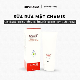Sữa rửa mặt trắng da giữ ẩm CHAMIS