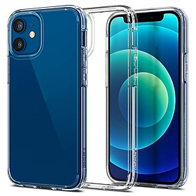 Ốp Lưng Kính Cường Lực Trong Suốt, Viền Máy Dẻo, Chống Trầy Xước, Va Đập Dành Cho Iphone 12/ 12Mini/ 12Pro/12 Pro max/ 7/8SE 2020 Hàng Chính Hãng Helios