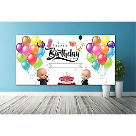 Banner trang trí, background tiệc sinh nhật
