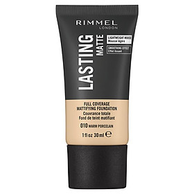 Rimmel Lasting Matte Foundation 010 Warm Porcelain